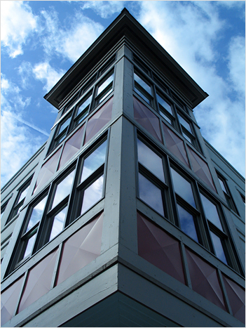 Blue Sky and Building