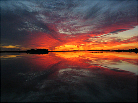Dusk at Tybee